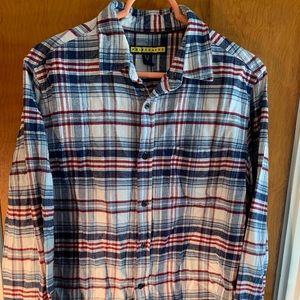 Prince and Fox Flannel Plaid Shirt